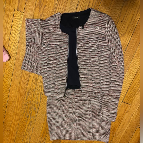 Theory Ualana Z Beacon Tweed Jacket EUC - Picture 6 of 6